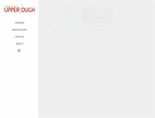 Tablet Screenshot of historyoftheupperyough.com